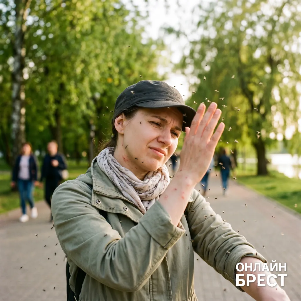 Сезон мошек в Бресте: почему их укусы опаснее, чем кажется