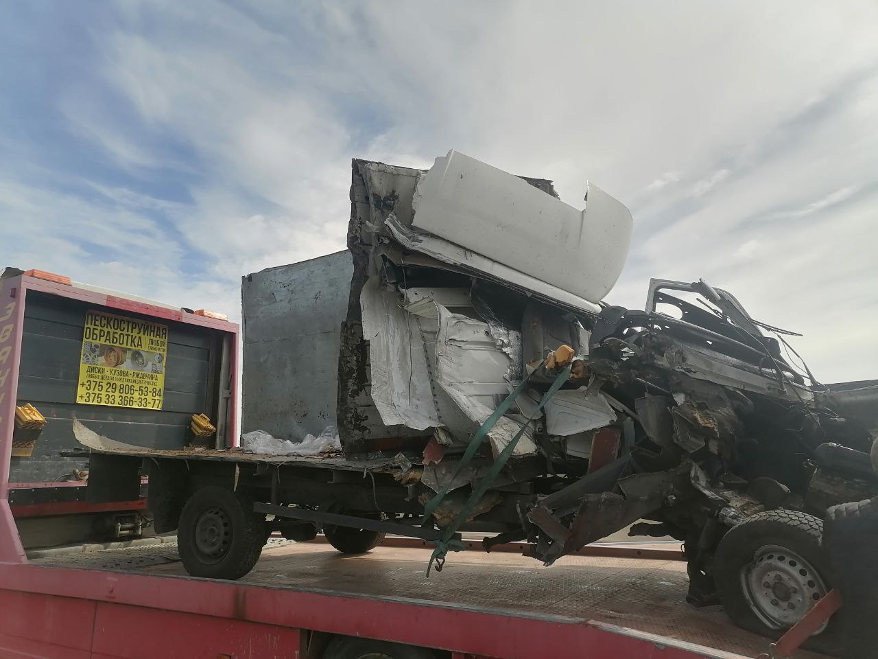 Жесткое ДТП на трассе М-1 в Ивацевичском районе