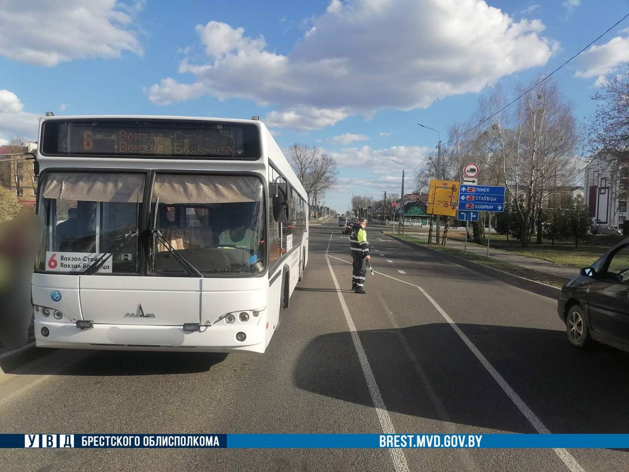 Автобус сбил 8-летнего велосипедиста в Ивацевичах