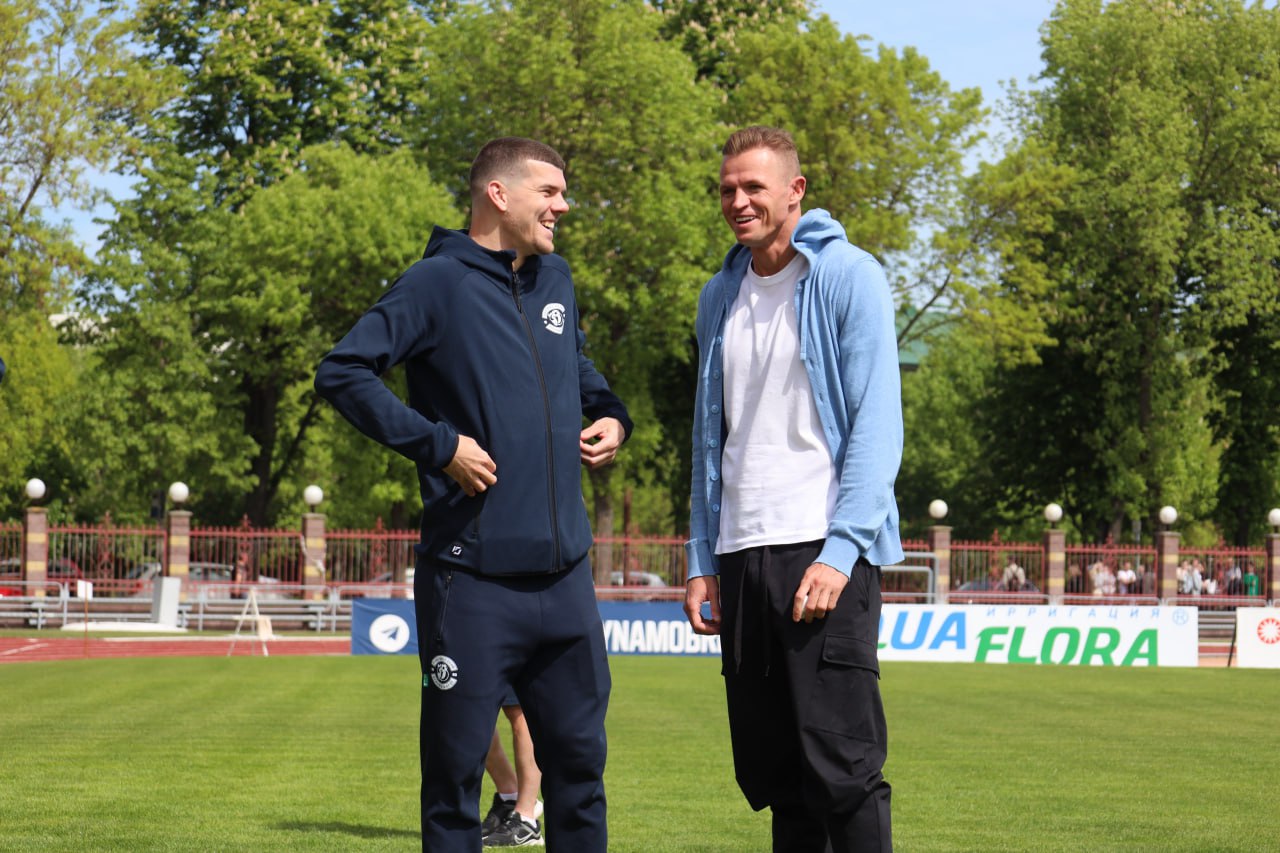 Необычные гости: Кремлёв и Тарасов в гостях у брестского «Динамо»