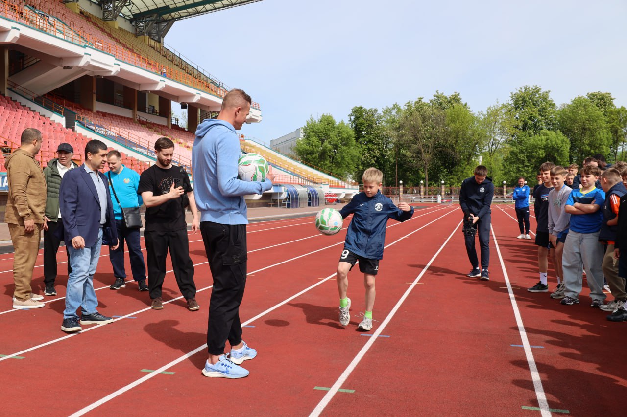 Необычные гости: Кремлёв и Тарасов в гостях у брестского «Динамо»