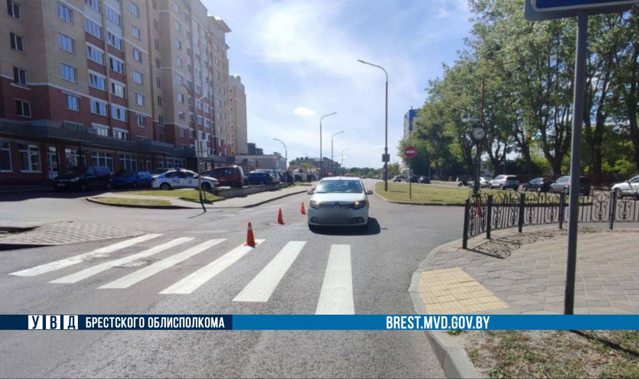 В Бресте водитель такси сбил мальчика и скрылся с места происшествия