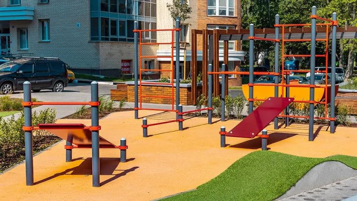 К лету во дворах Московского района Бреста появятся четыре спортивные игровые площадки