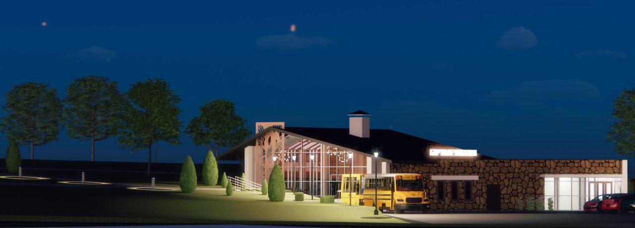 Новый придорожный сервис появится у Зубра на трассе М1: опубликованы эскизы