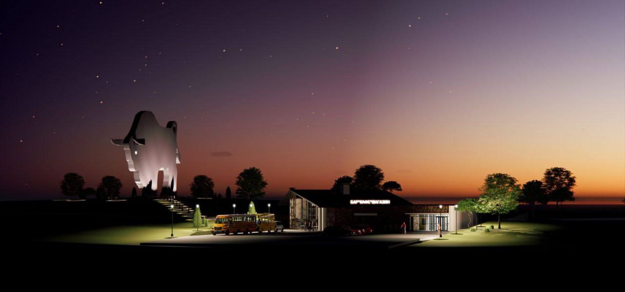 Новый придорожный сервис появится у Зубра на трассе М1: опубликованы эскизы