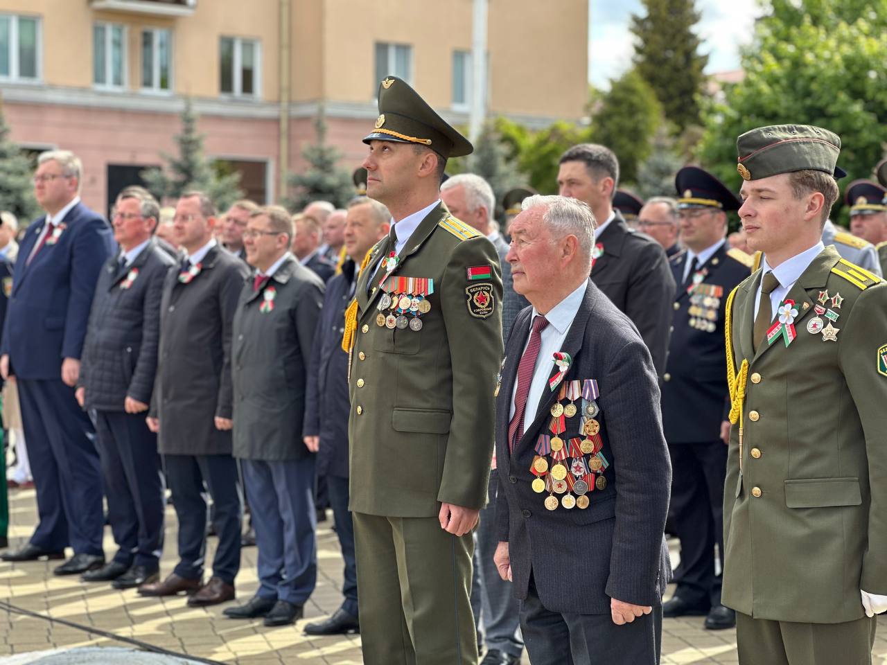 В Бресте отмечают День Государственного флага, Государственного герба и Государственного гимна