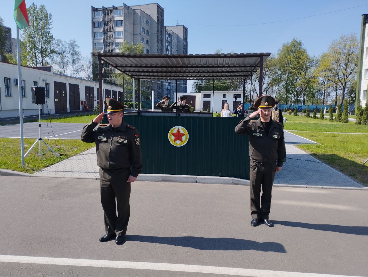 В Бресте прошла первая отправка призывников на срочную военную службу