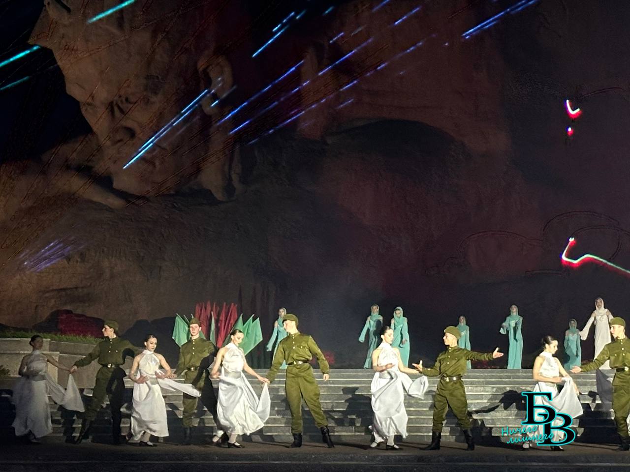 Световое шоу и концерт в Брестской крепости