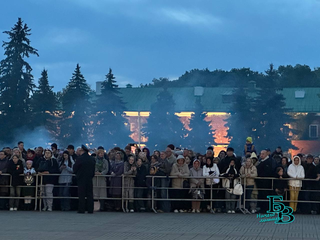 Световое шоу и концерт в Брестской крепости