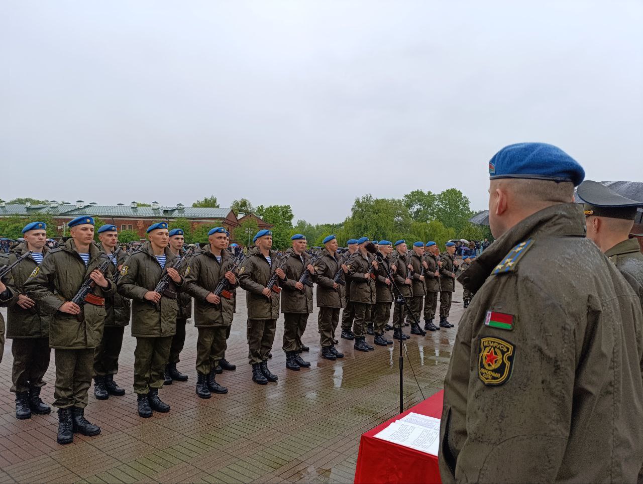Более 700 военнослужащих-новобранцев примут присягу в Брестской крепости