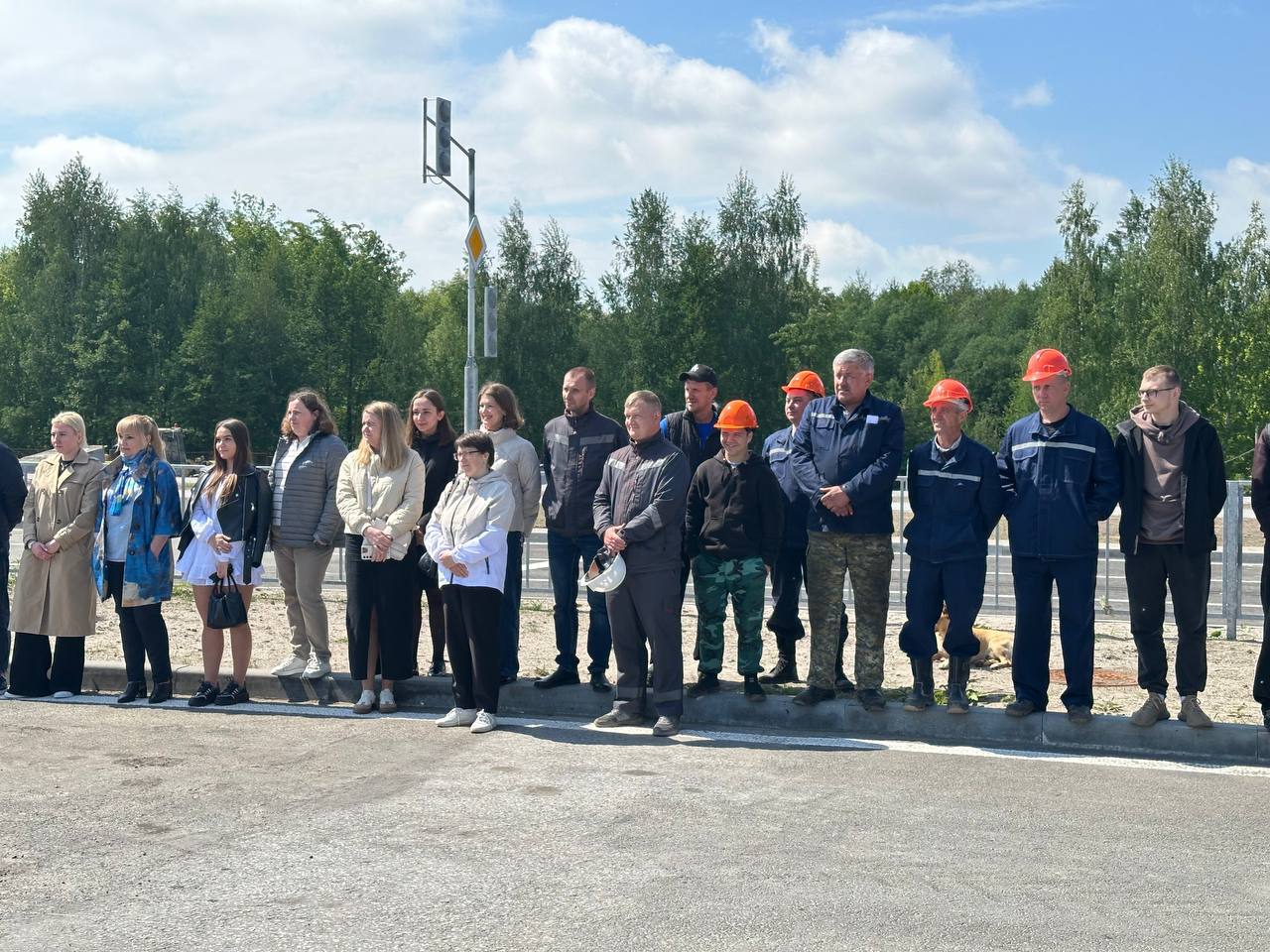 В Бресте открыли новый участок дороги