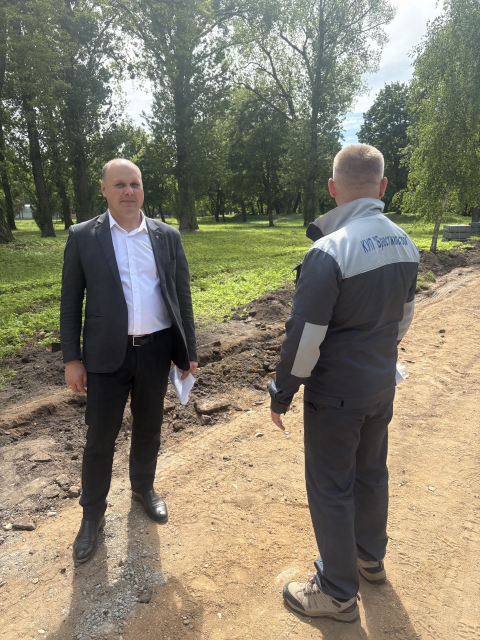 В Брестской крепости развернулись масштабные работы по благоустройству территории