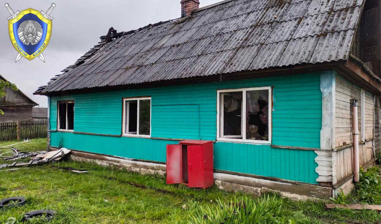 На пожаре в Каменецком районе погибли двое маленьких детей