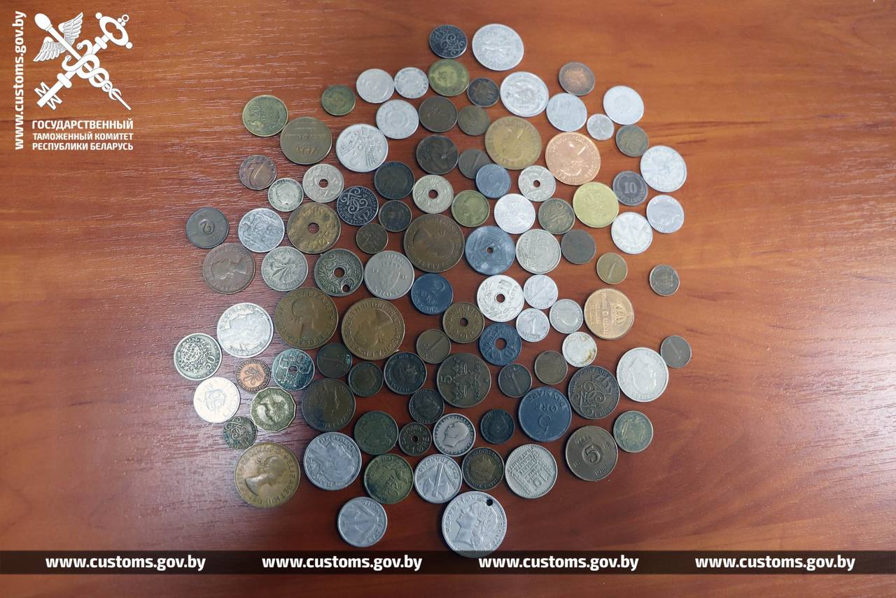 Почти 300 серебряных монет спрятала ехавшая из Польши через пункт пропуска «Брест»