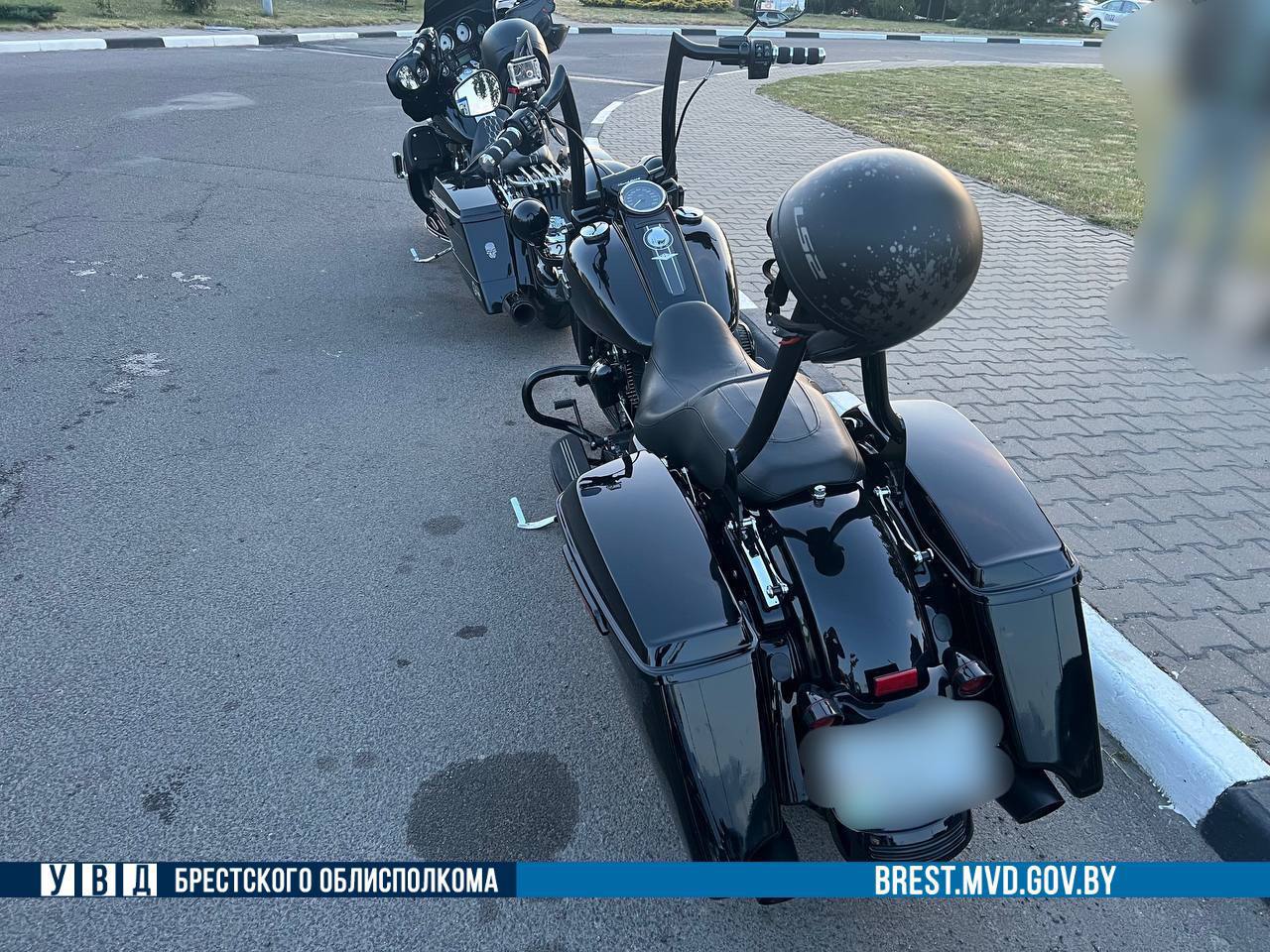 В Бресте столкнулись два Harley