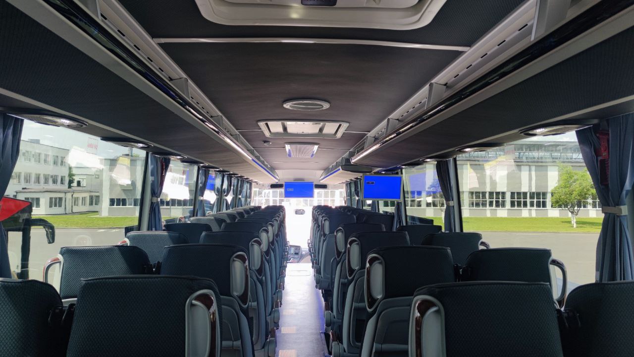 В Бресте появился новый туристический автобус Zhong Tong 5-го экологического класса