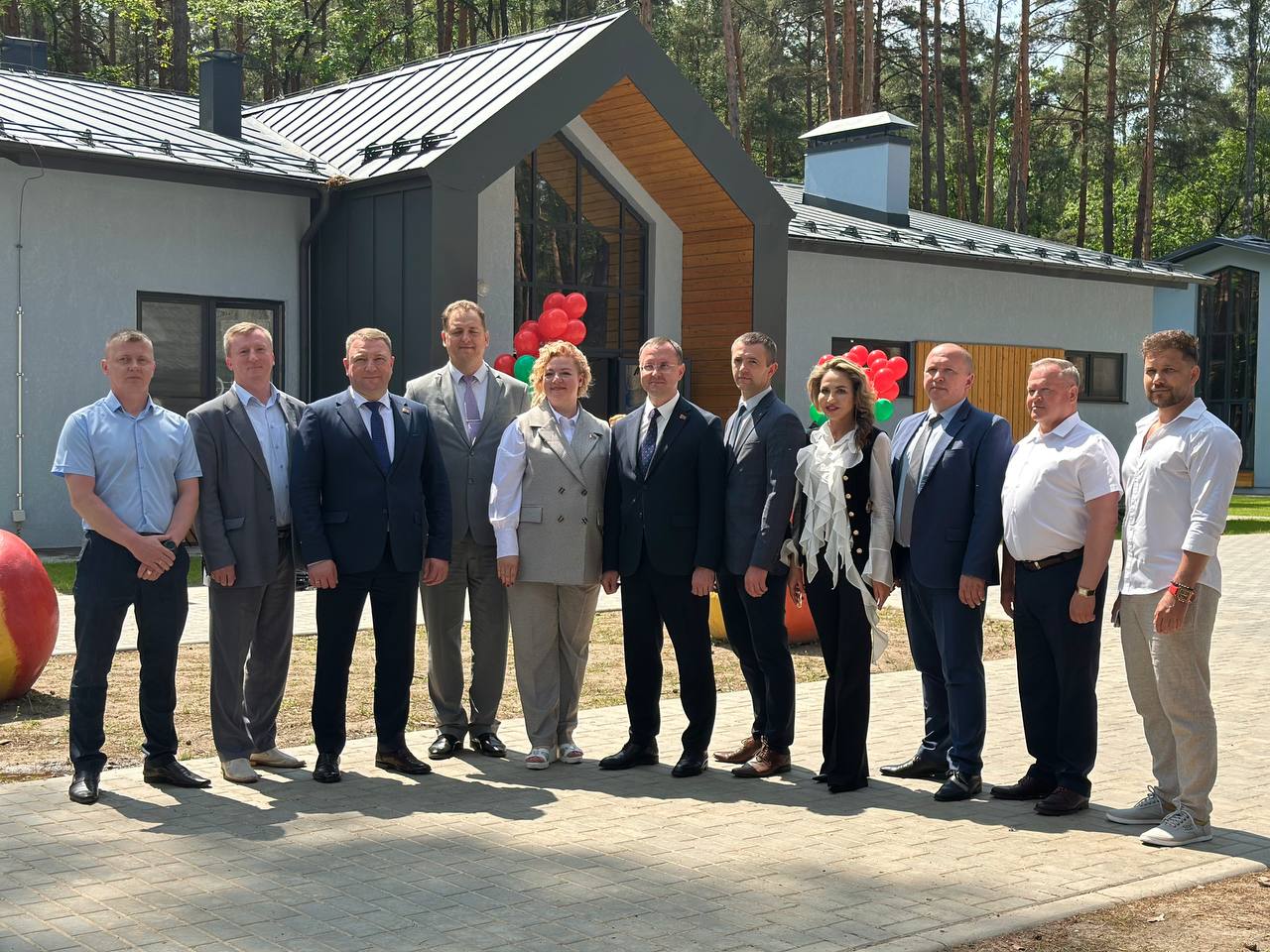 Под Брестом в лагере «Салют» открыли два новых корпуса