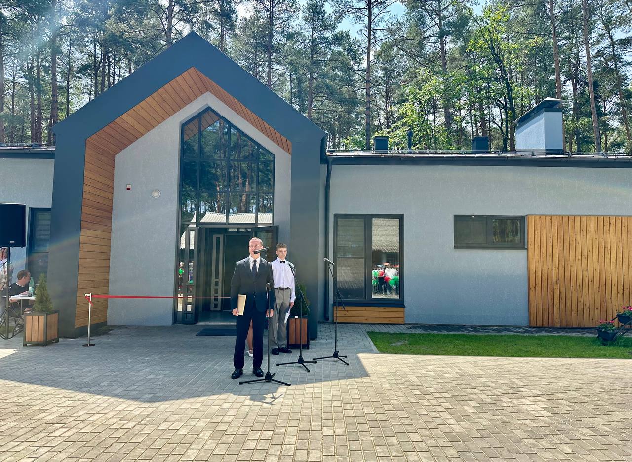 Под Брестом в лагере «Салют» открыли два новых корпуса