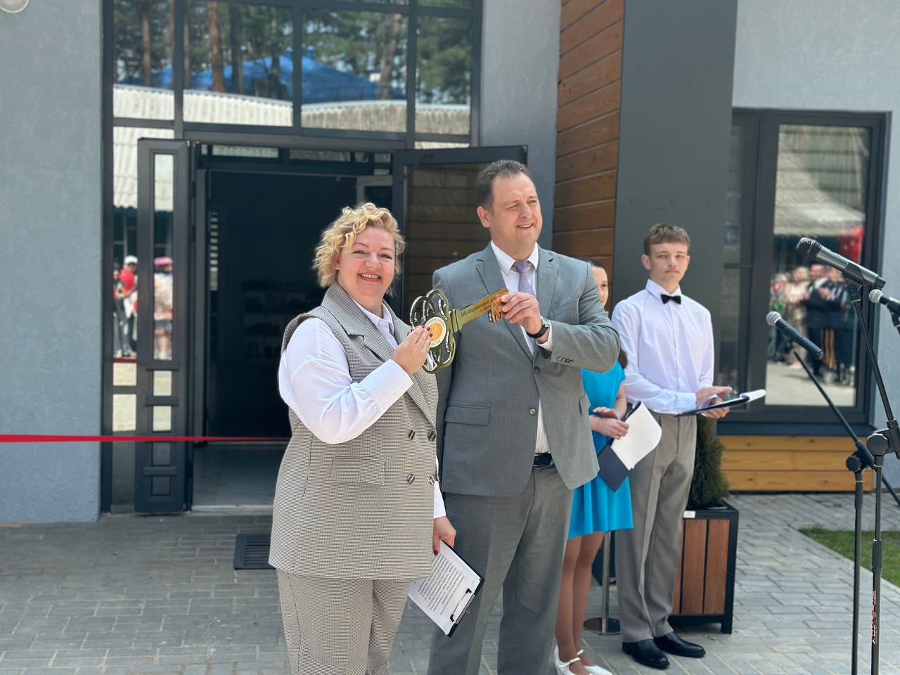 Под Брестом в лагере «Салют» открыли два новых корпуса