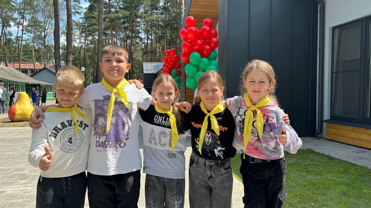 Под Брестом в лагере «Салют» открыли два новых корпуса