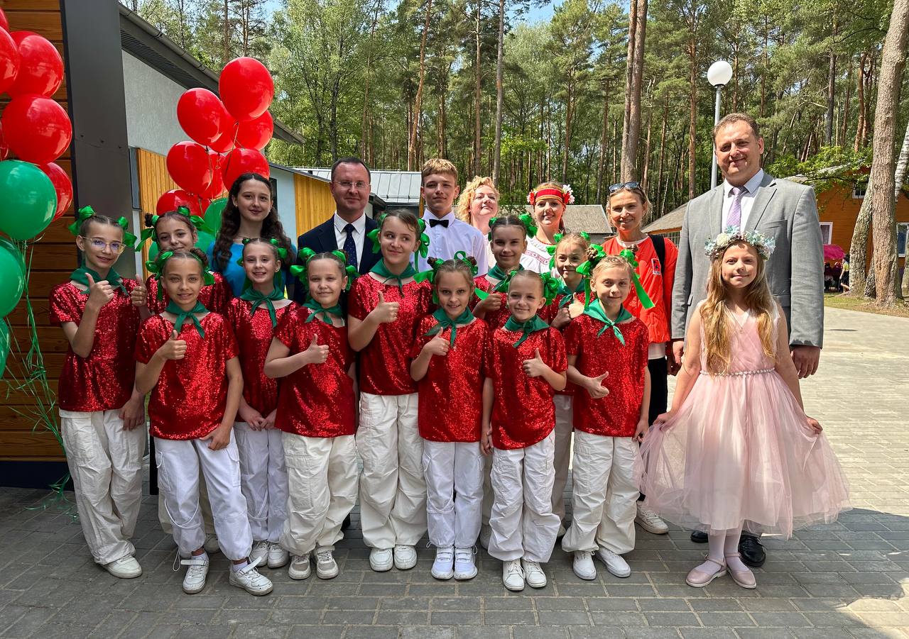 Под Брестом в лагере «Салют» открыли два новых корпуса
