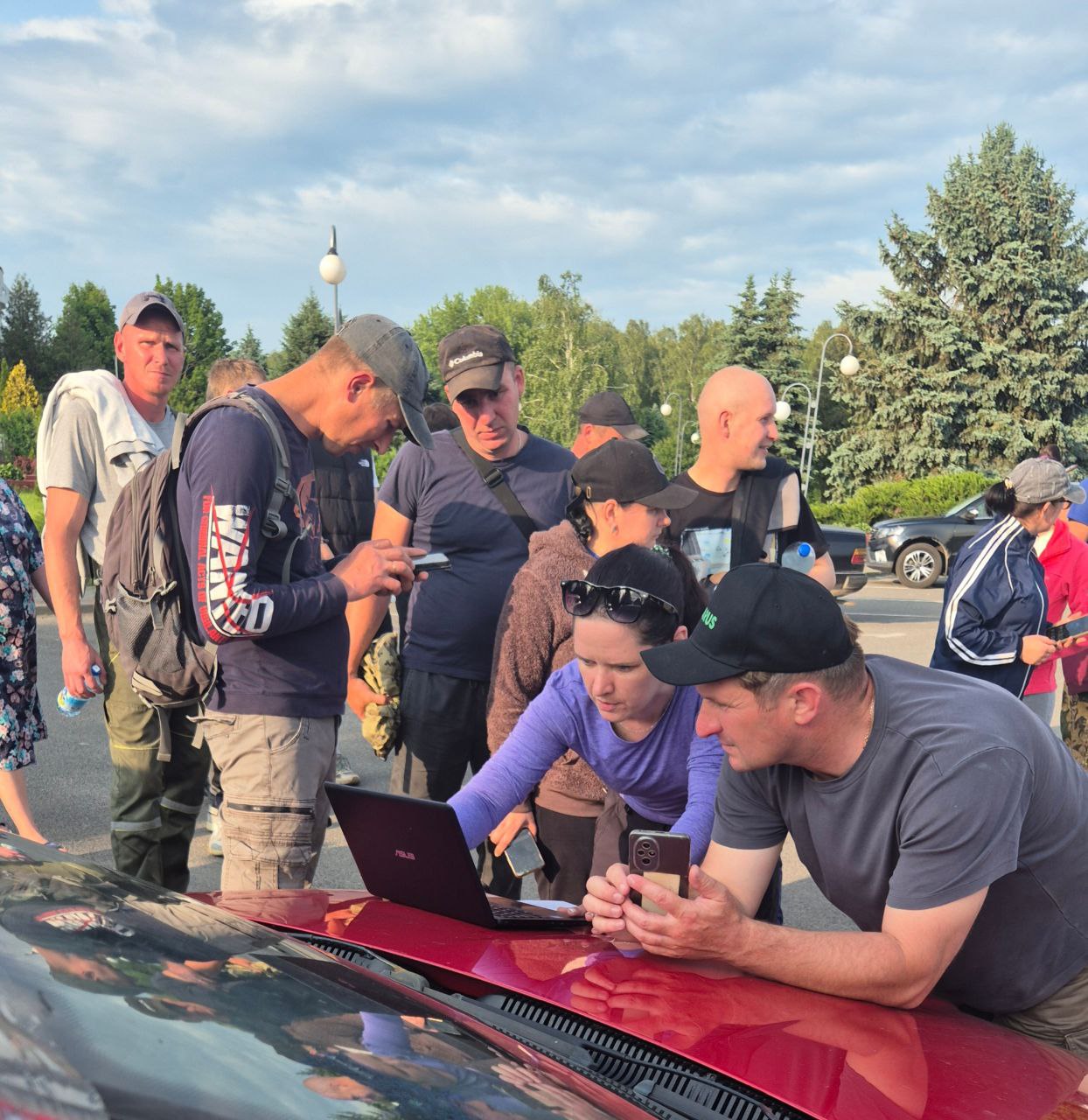 В Каменецком районе поиски Лидии Каратаевой не останавливаются ни на минуту