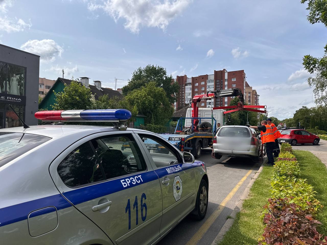 ГАИ усиливает контроль за парковкой в Бресте: более 40 нарушителей за день