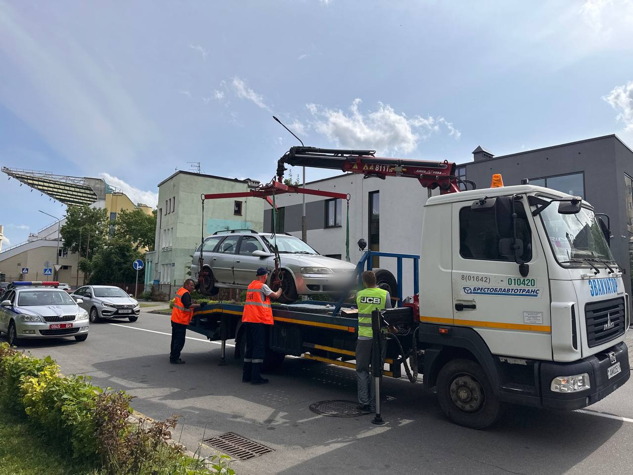 ГАИ усиливает контроль за парковкой в Бресте: более 40 нарушителей за день