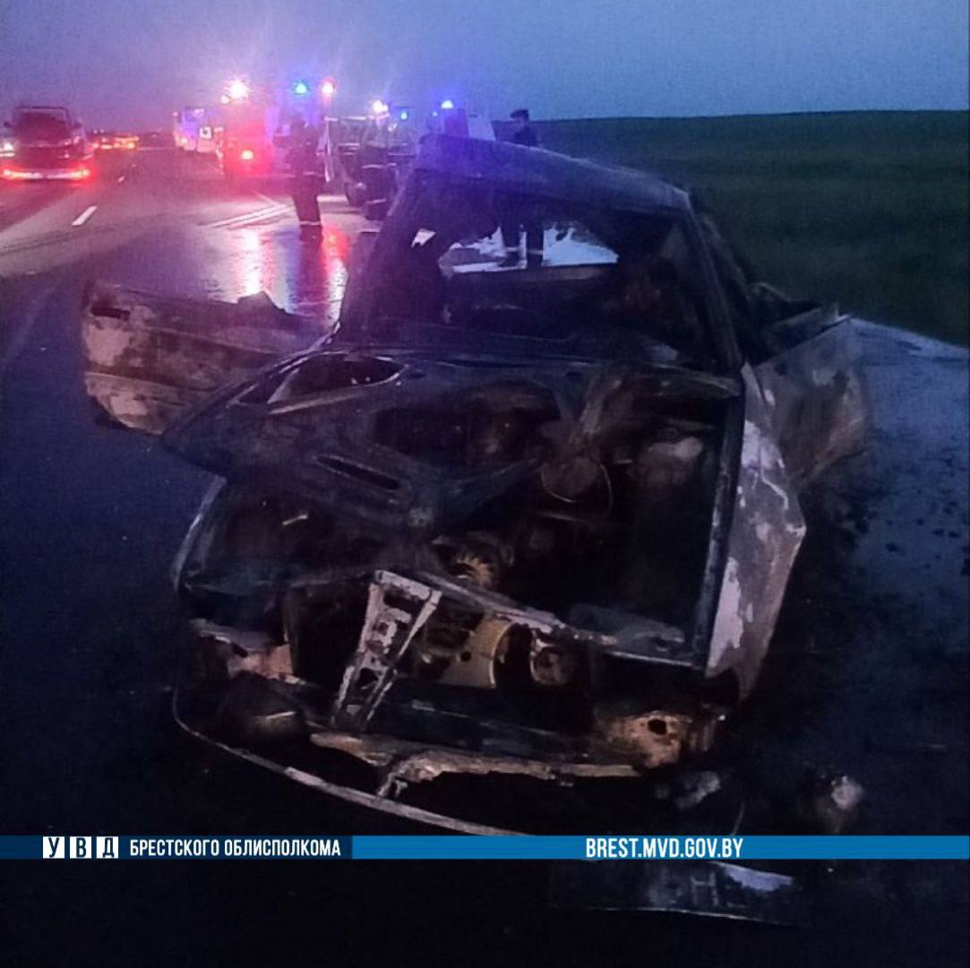 Житель Бреста погиб в жутком ДТП