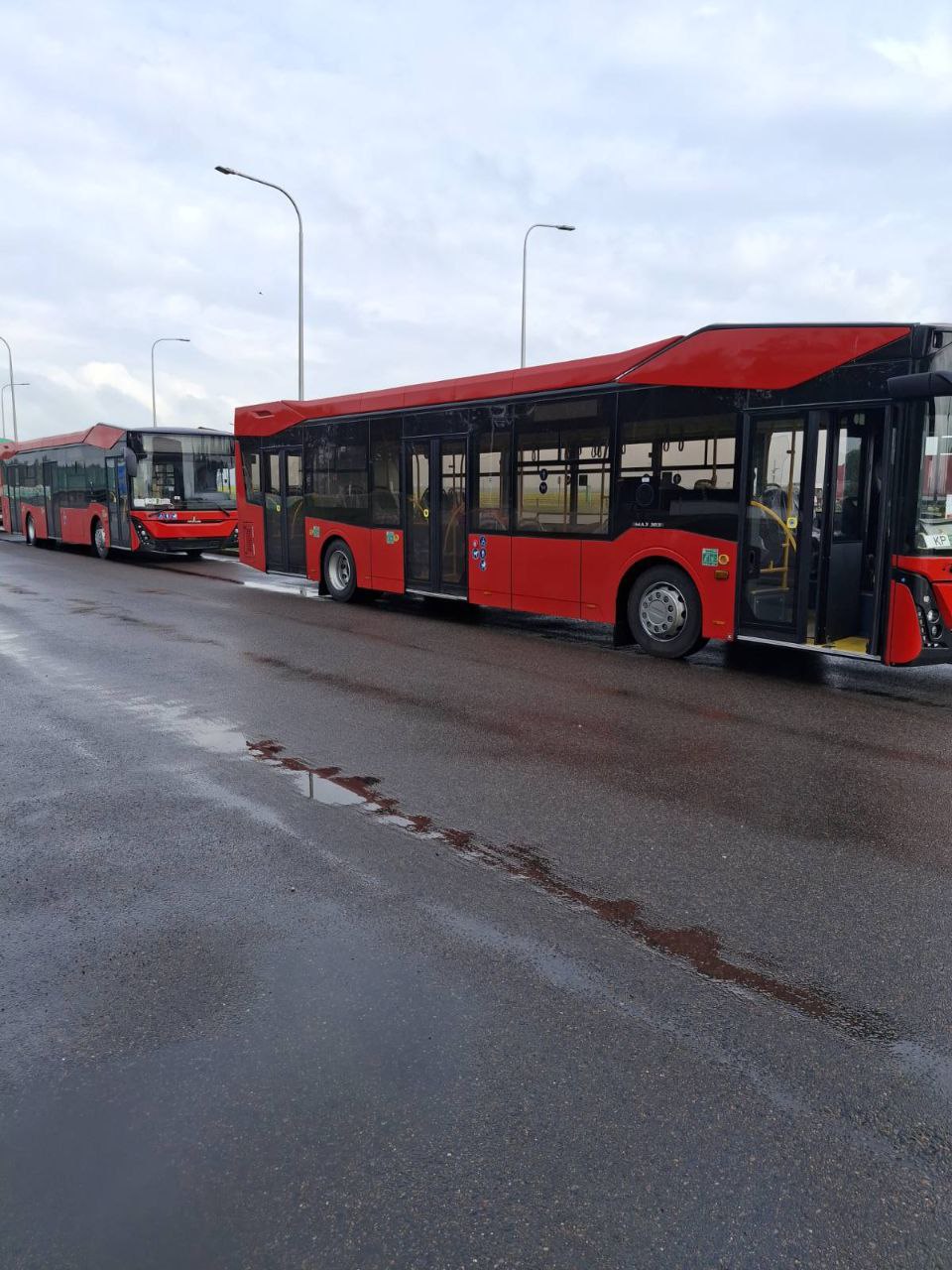 В Бресте приехали новые автобусы — вот как они выглядят