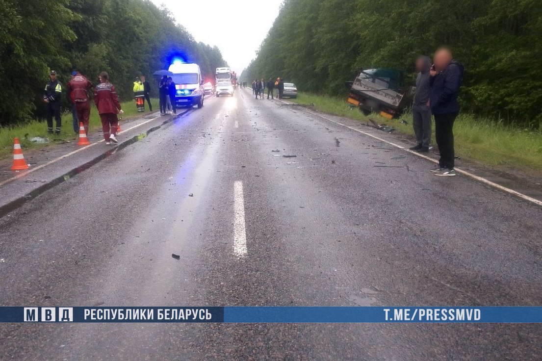 Страшное ДТП произошло на Гомельщине — трое погибших