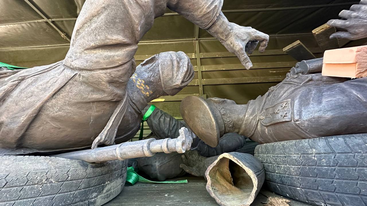 У Северных ворот Брестской крепости установят 4-метровый памятник пограничникам — фото