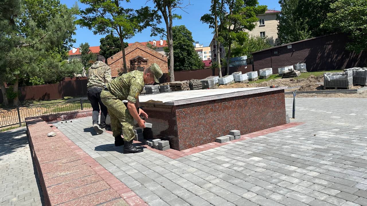 У Северных ворот Брестской крепости установят 4-метровый памятник пограничникам — фото