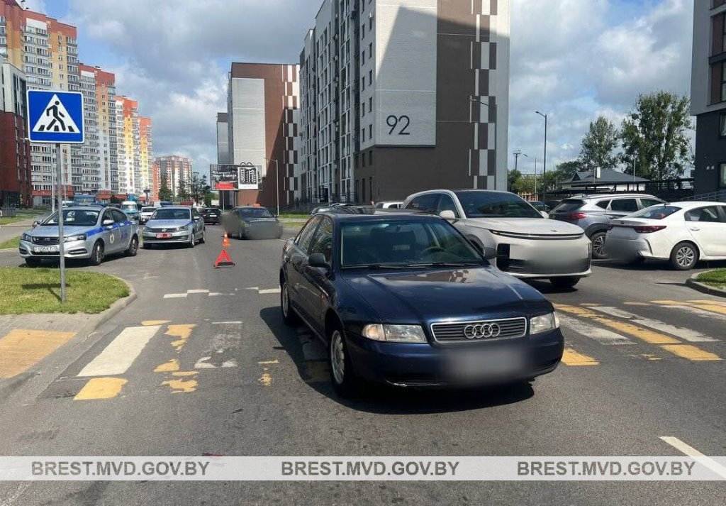 В Бресте водитель Audi сбил женщину