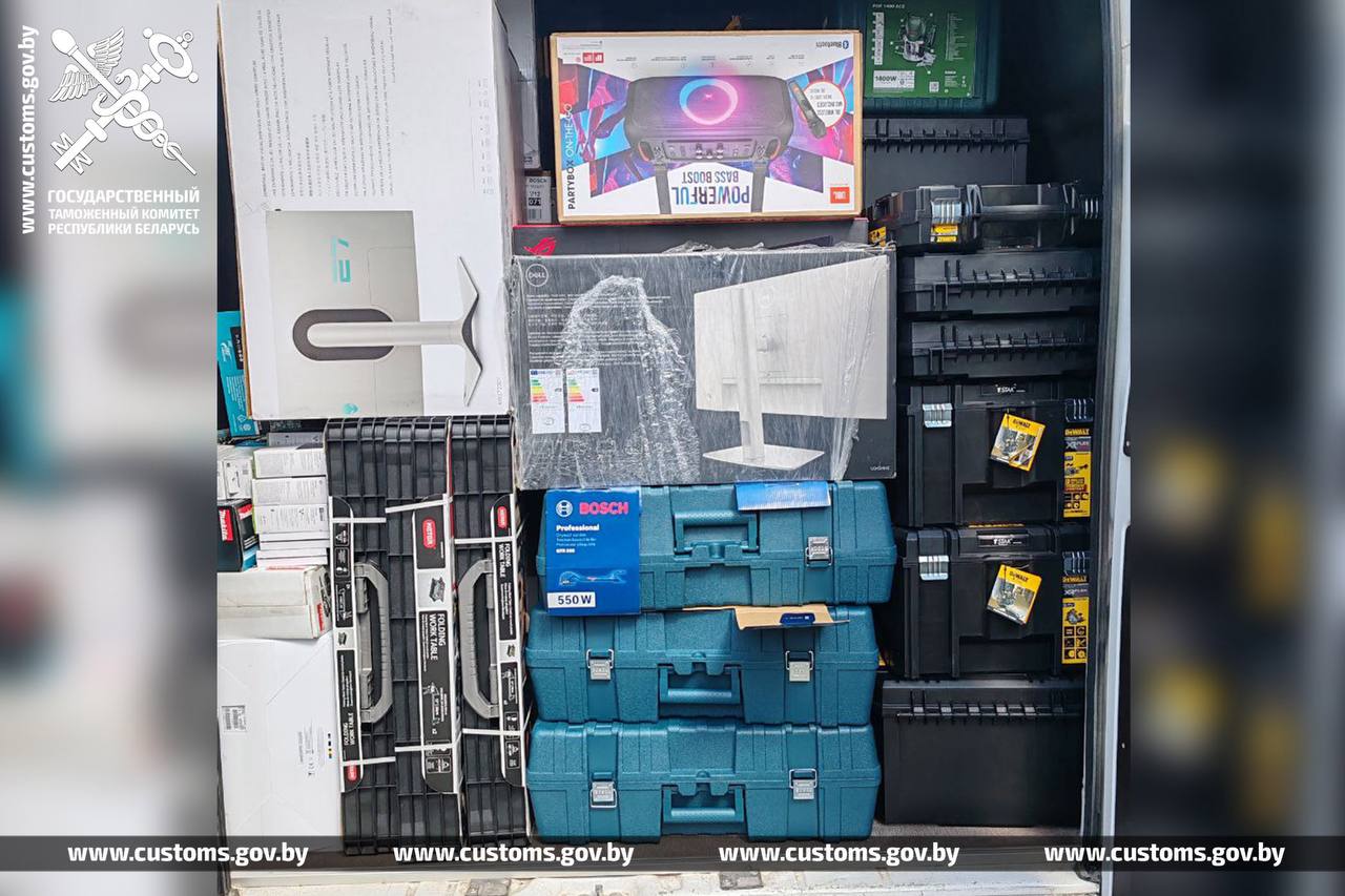 Склады с контрабандной техникой на 2 миллиона рублей обнаружили в Беларуси