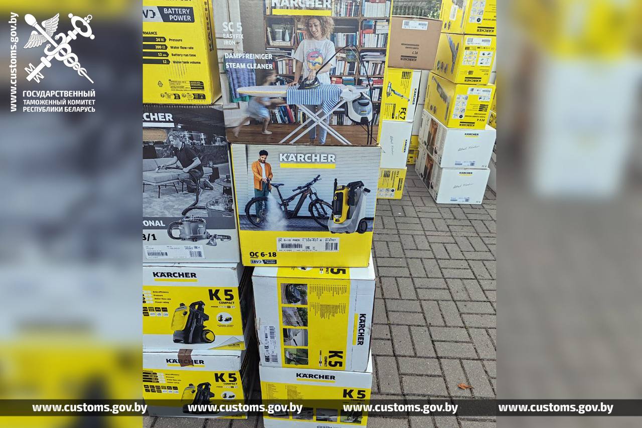 Склады с контрабандной техникой на 2 миллиона рублей обнаружили в Беларуси