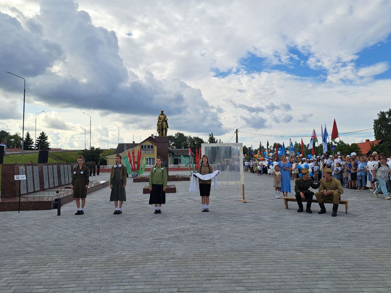 Как в Жабинке отпраздновали День города — видео и фото
