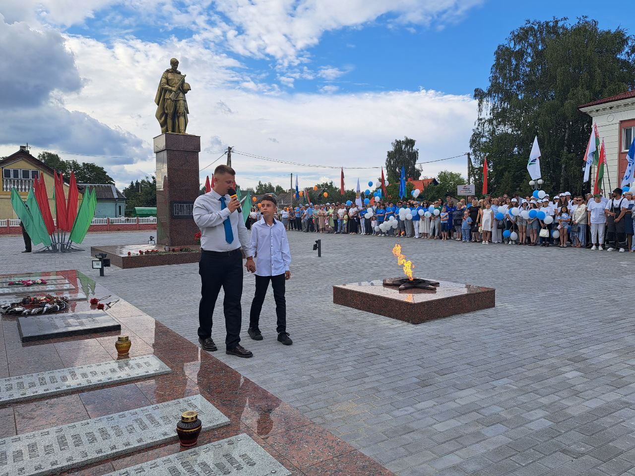 Как в Жабинке отпраздновали День города — видео и фото