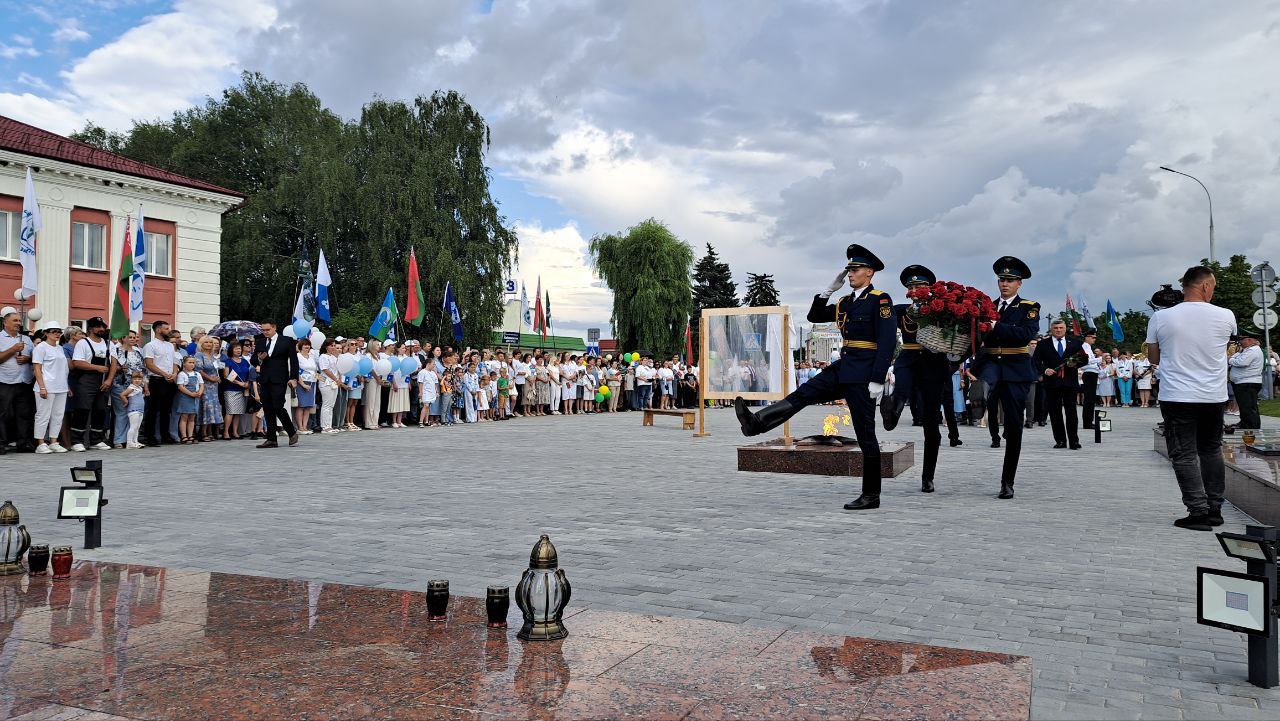 Как в Жабинке отпраздновали День города — видео и фото