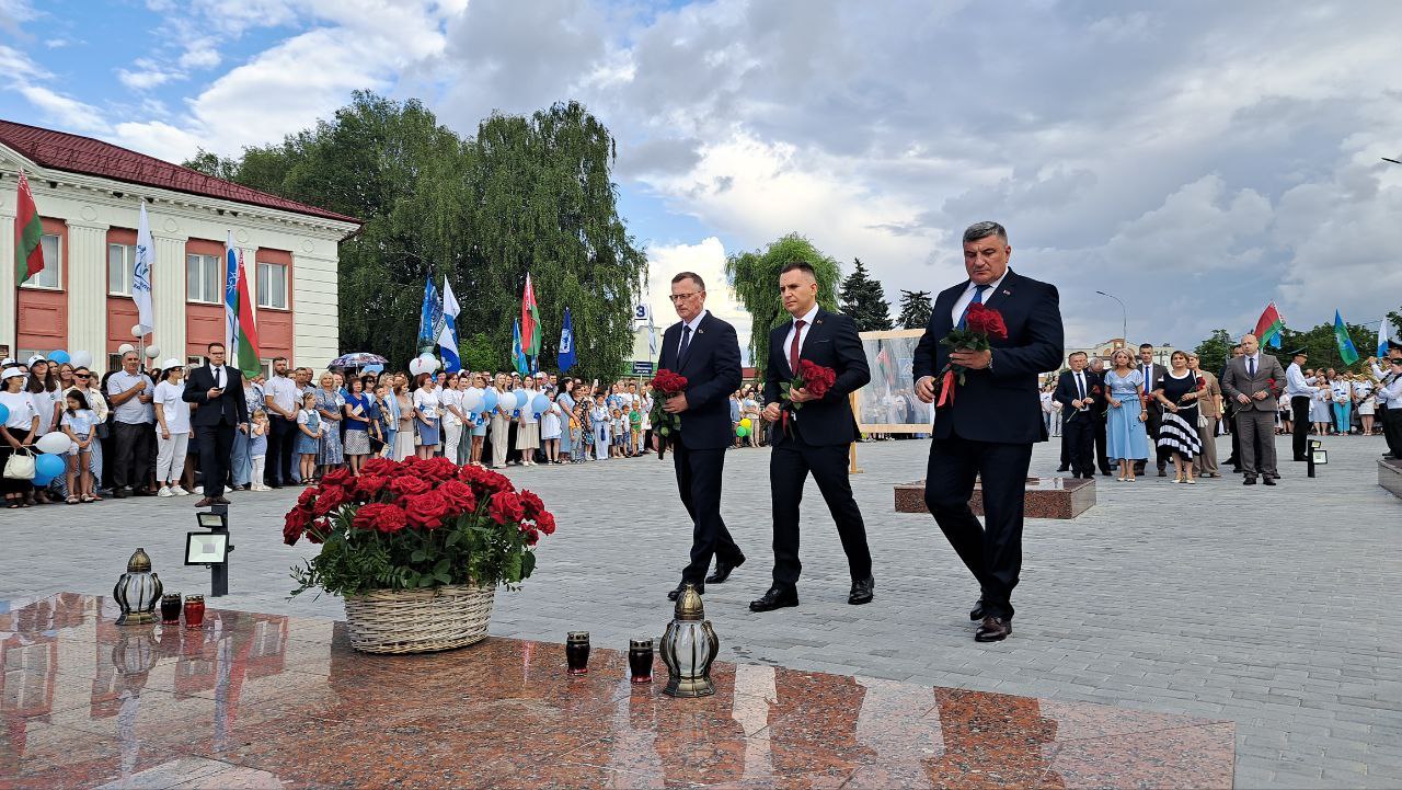 Как в Жабинке отпраздновали День города — видео и фото