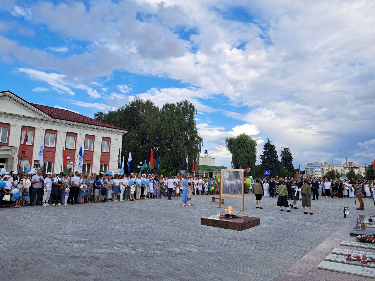Как в Жабинке отпраздновали День города — видео и фото