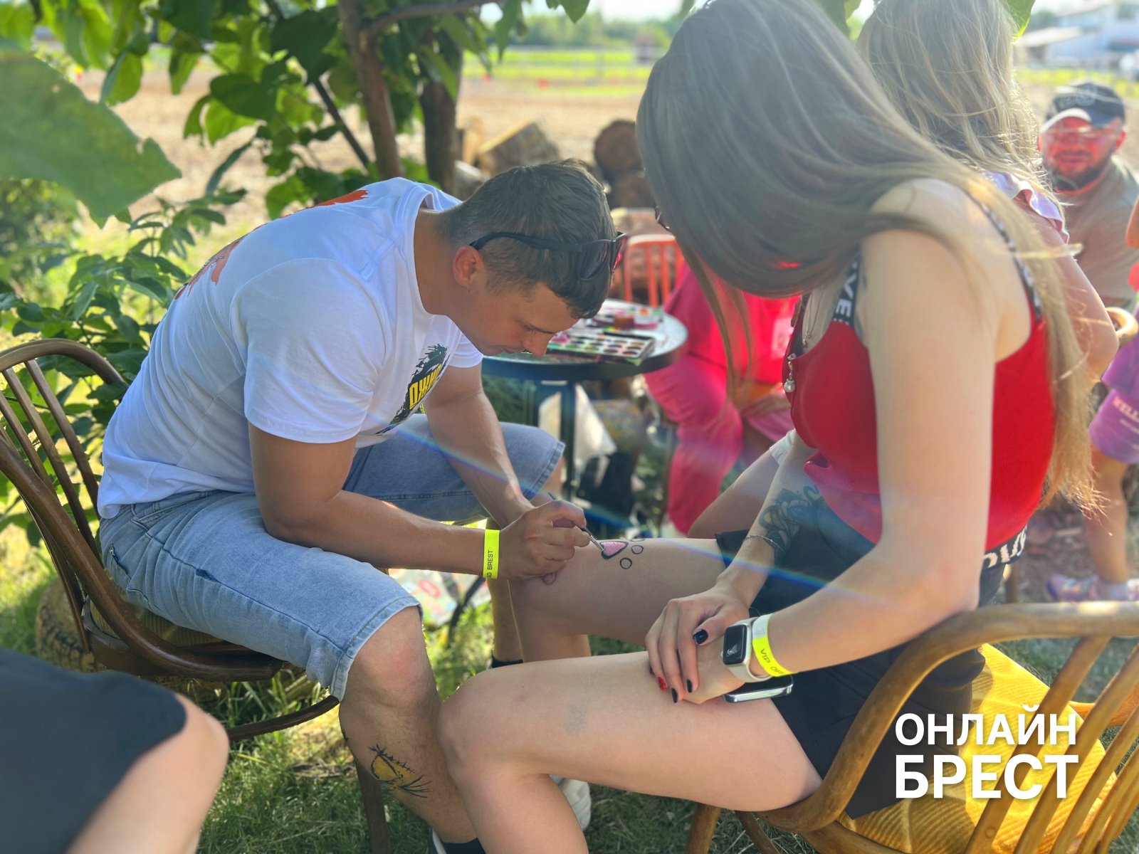 От байкеров до лошадей: как под Брестом устроили взрыв радости для детей