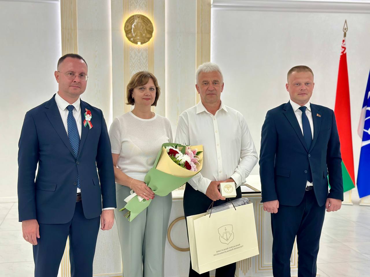 Любовь проверенная временем! В День города чествовали «жемчужные» семьи Бреста