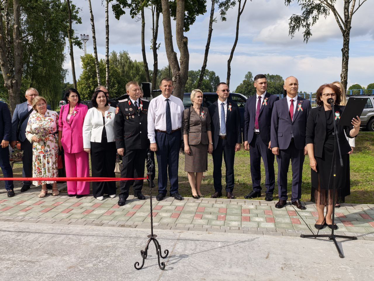 В Кобрине состоялось долгожданное открытие скейт-площадки