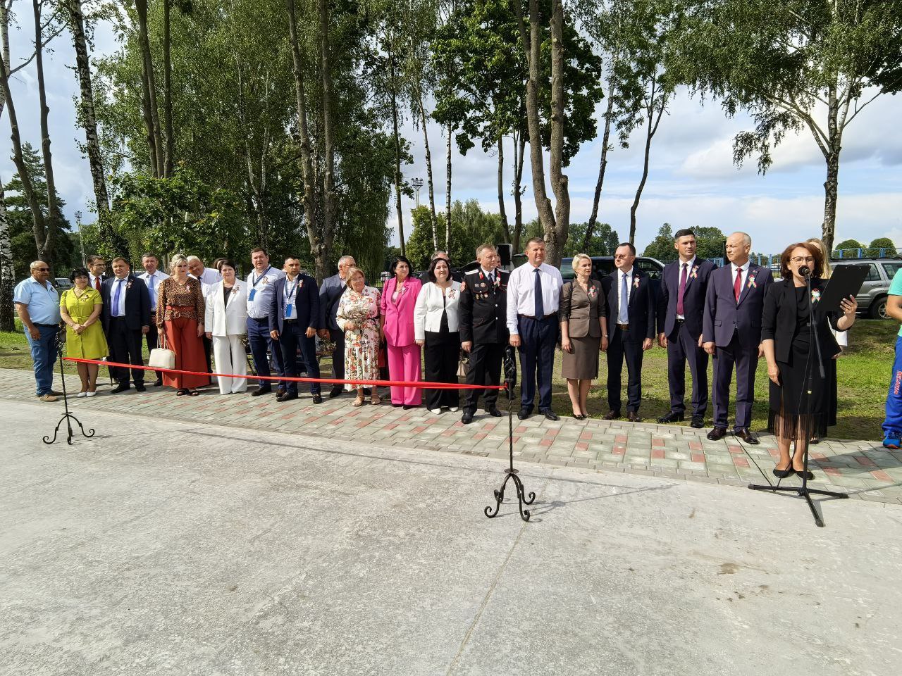 В Кобрине состоялось долгожданное открытие скейт-площадки