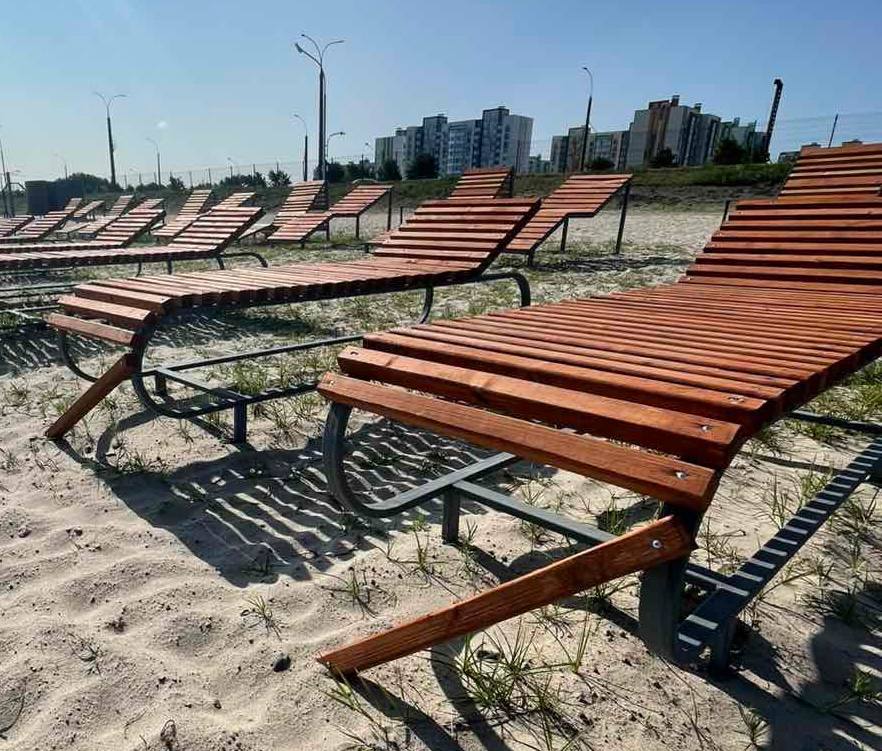 Пляж у Гребного канала в Бресте пострадал