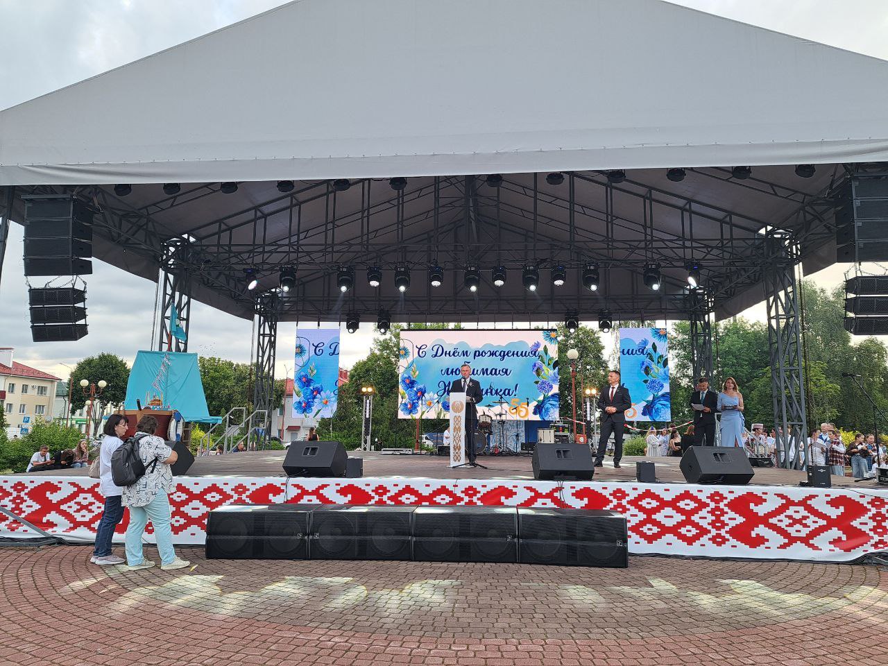 Как в Жабинке отпраздновали День города — видео и фото