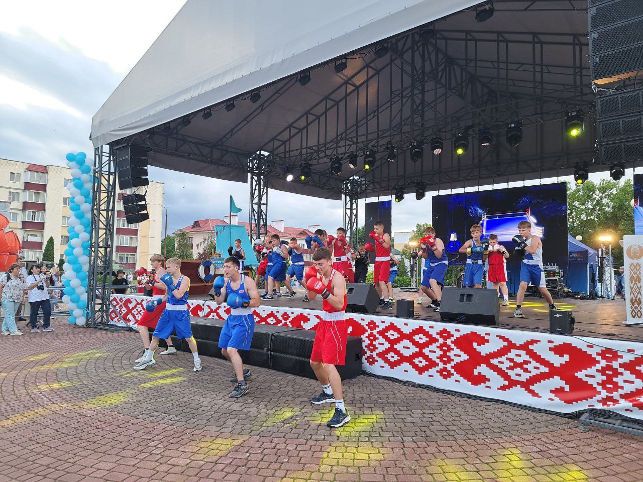 Как в Жабинке отпраздновали День города — видео и фото