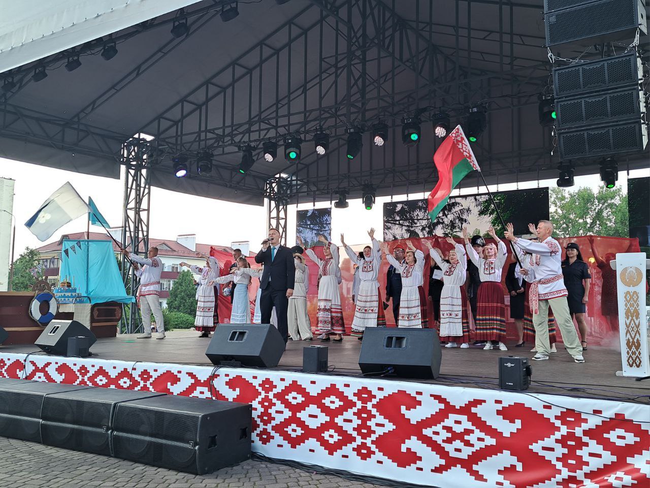 Как в Жабинке отпраздновали День города — видео и фото