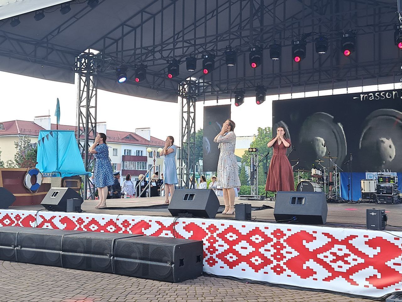 Как в Жабинке отпраздновали День города — видео и фото